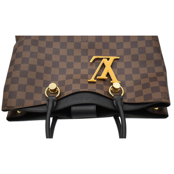 Louis Vuitton Riverside Damier Ebene Shoulder Bag - top preview