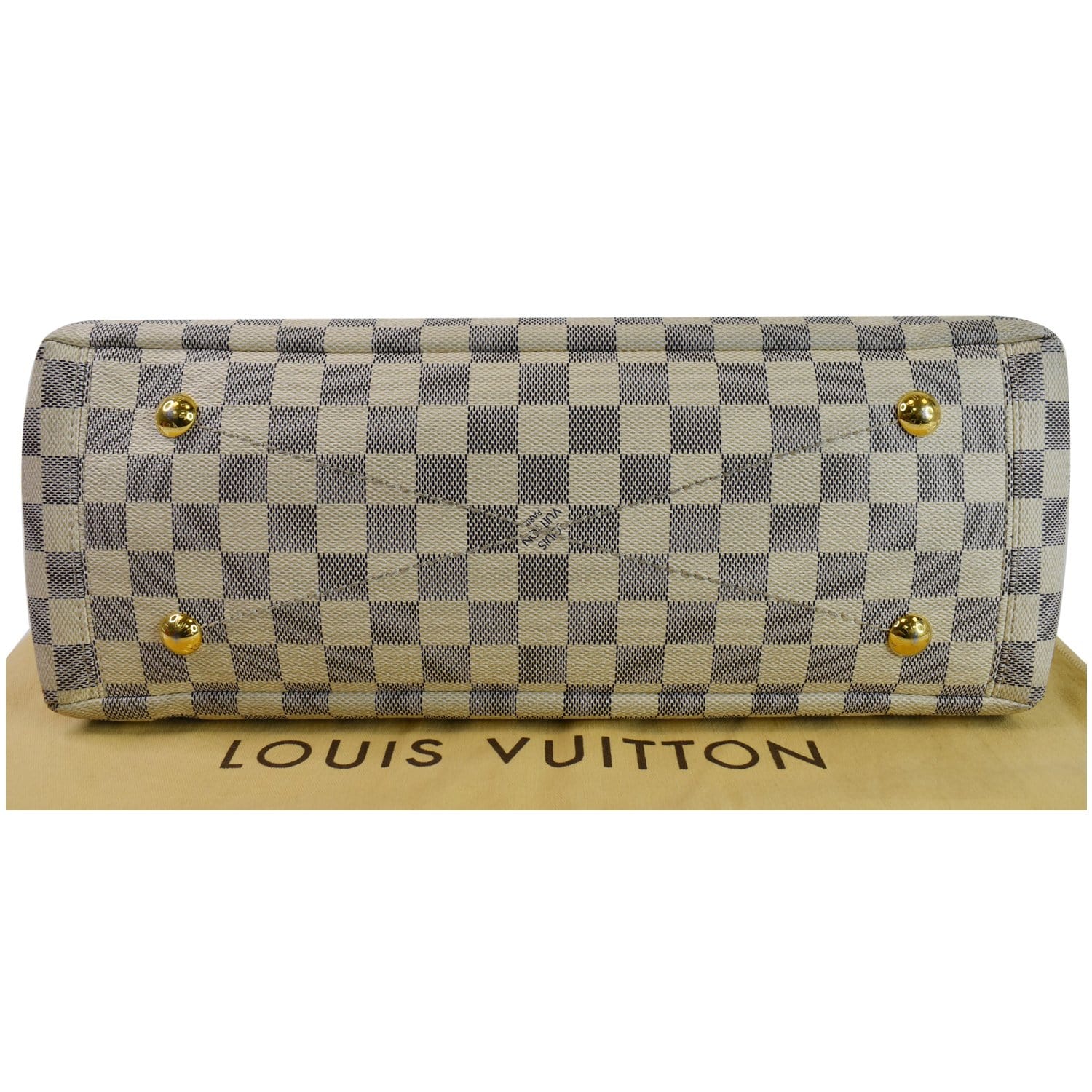 Louis Vuitton Damier Azur Lymington Tote (SHF-19073) – LuxeDH