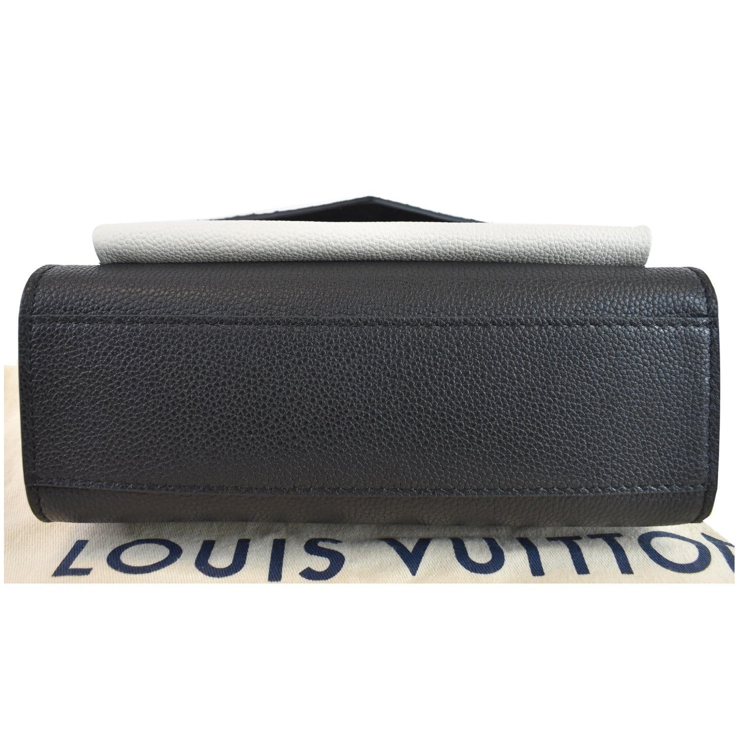 Mylockme leather handbag Louis Vuitton Black in Leather - 34622871