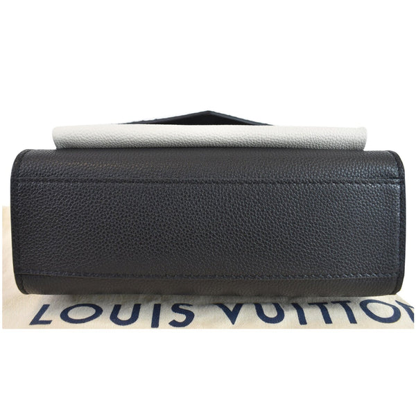 LOUIS VUITTON MyLockme BB Leather Crossbody Bag Black