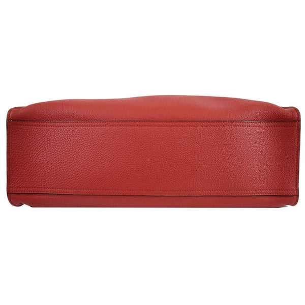 Gucci Jackie Large Top Handle Leather Bag bottom side