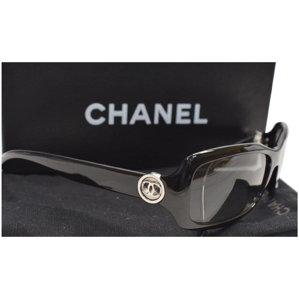 CHANEL 6024 C501/8G Women Sunglasses Black Lens