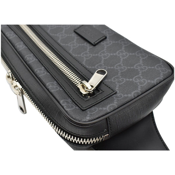 Gucci GG Supreme Belt Bumbag Black - Dallas Handbags