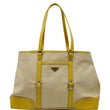 Fendi Fabric Canvas Leather Tote Bag - Dallas Handbags