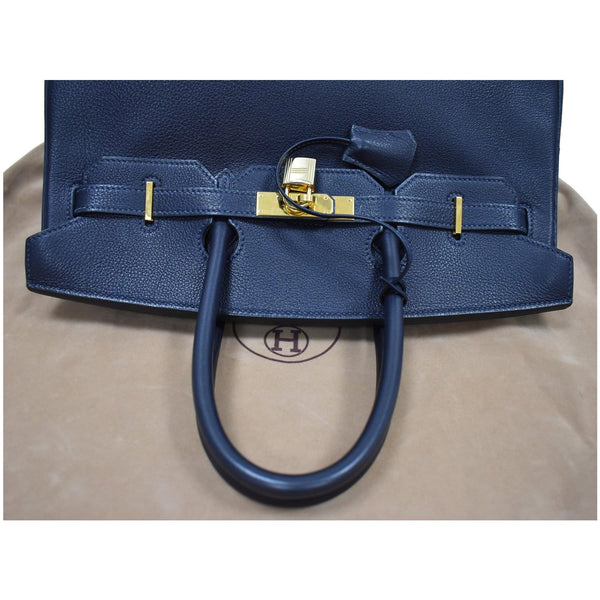 Hermes Birkin 35 Black Togo Leather Handbag  | DDH