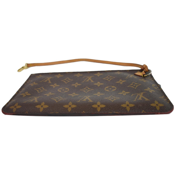 Louis Vuitton Pochette Wristlet Pouch Neverfull MM - Leather handles