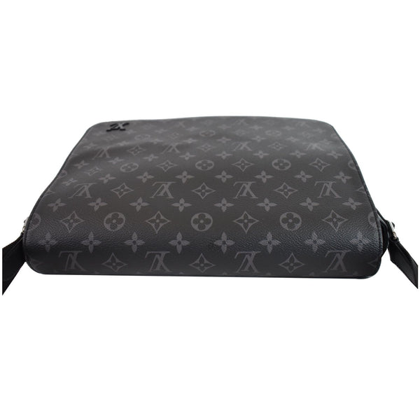 LOUIS VUITTON District MM Monogram Eclipse Messenger Bag Black