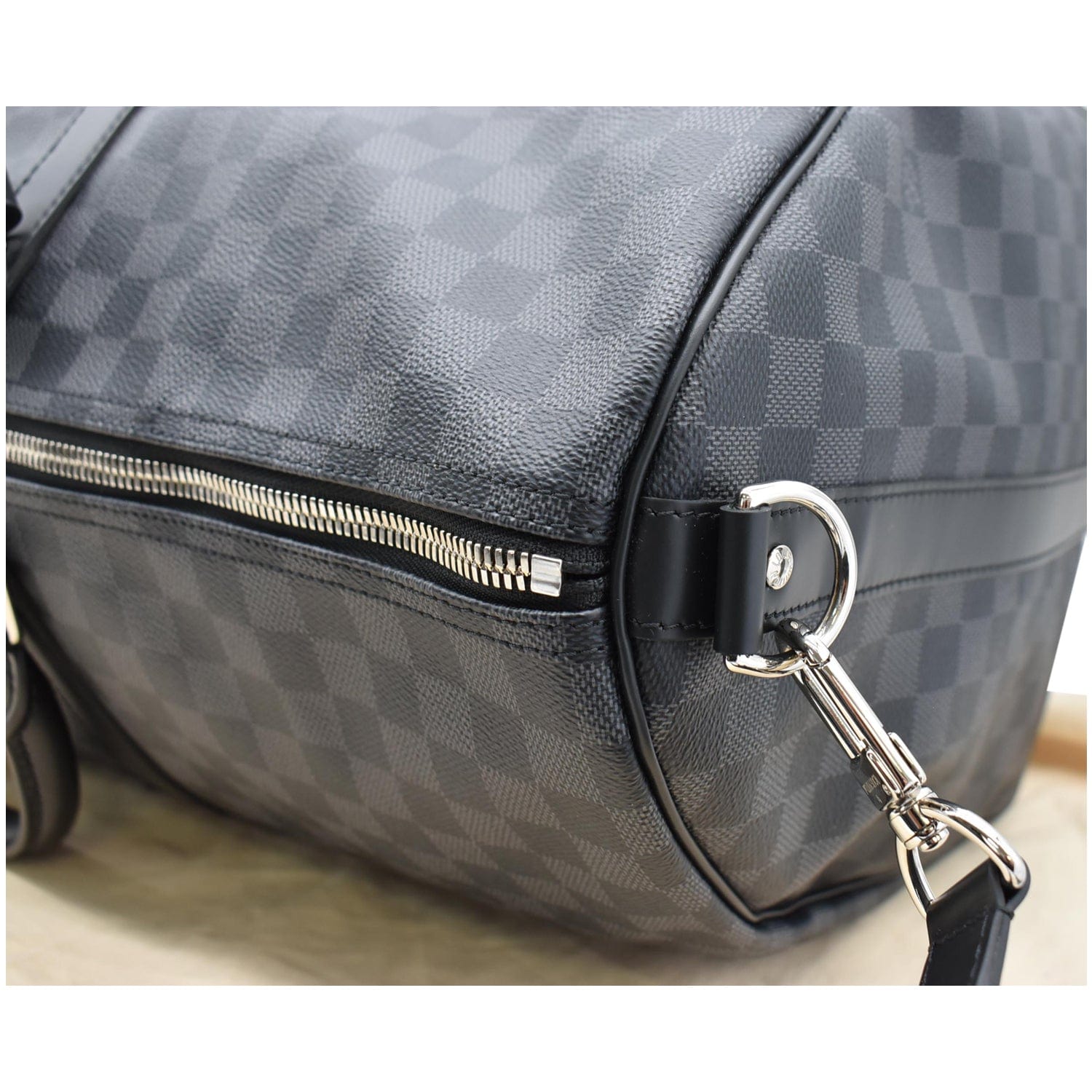 Louis Vuitton Keepall 55 Damier Graphite Travel Bag LV-B1017P-A001 – MISLUX