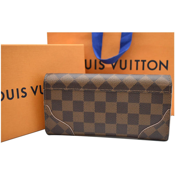 Louis Vuitton Caissa Damier Ebene Wallet for women