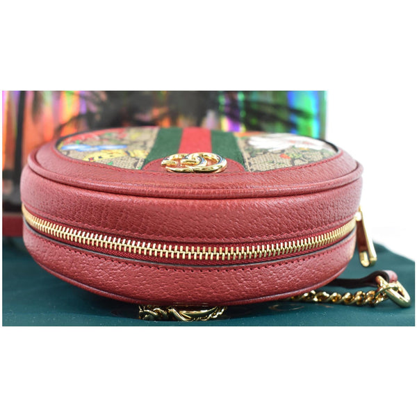 GUCCI Ophidia GG Flora Mini Supreme Backpack Bag Red 598661