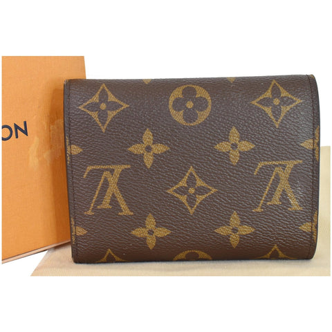 Louis Vuitton Victorine Monogram Canvas Wallet Rose - backside