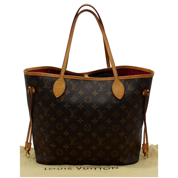 Louis Vuitton Neverfull MM Tote Bag brown for sale