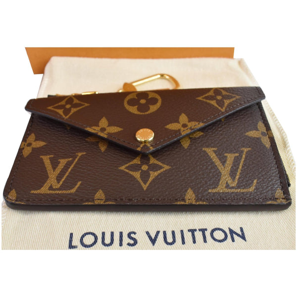 Louis Vuitton Monogram Canvas Recto Verso Card Holder Brown