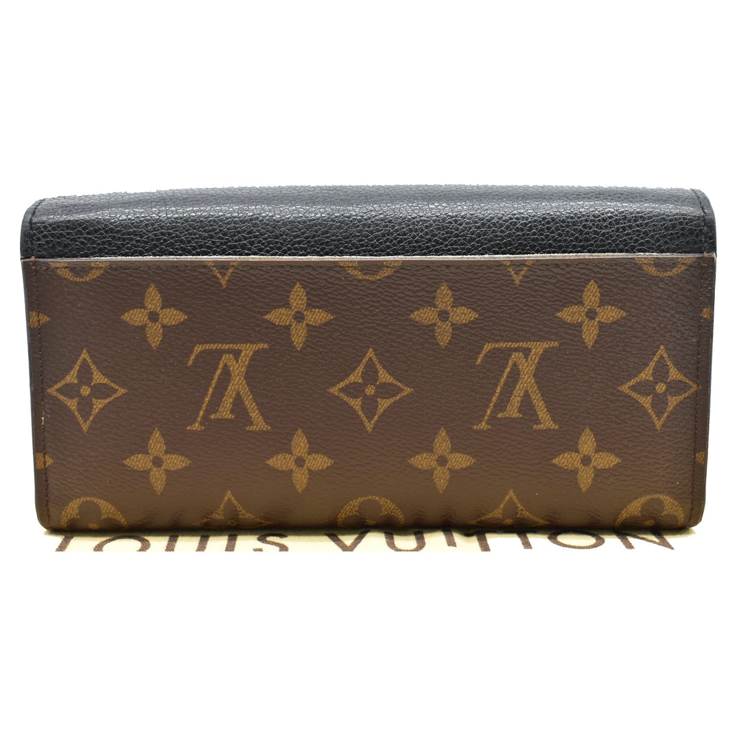 LOUIS VUITTON wallet in brown monogram coated canvas - VALOIS