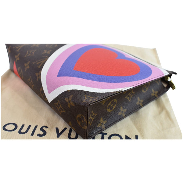 LOUIS VUITTON Game On Toiletry 26 Monogram Canvas Pouch Brown