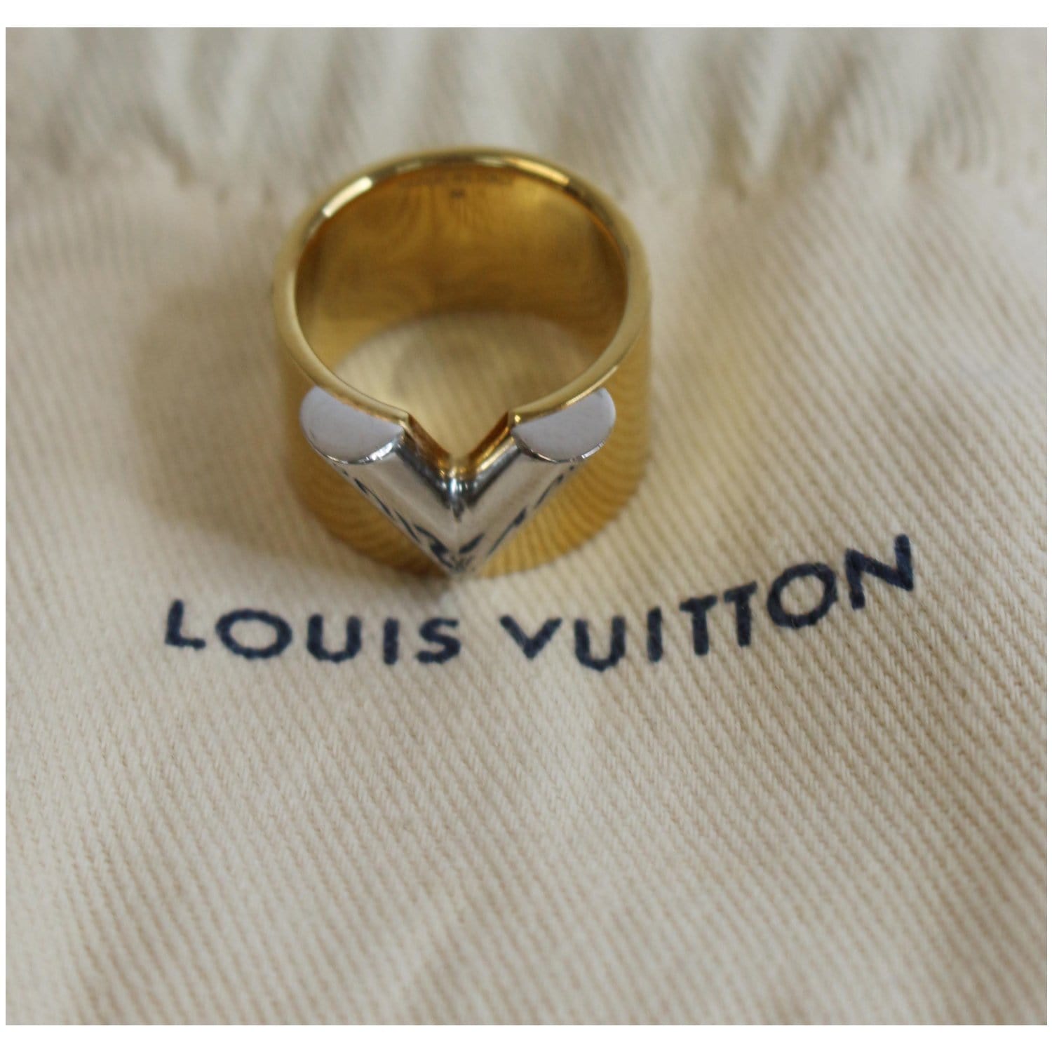 My lv ring Louis Vuitton Gold size 5 ¼ US in Metal - 27705102