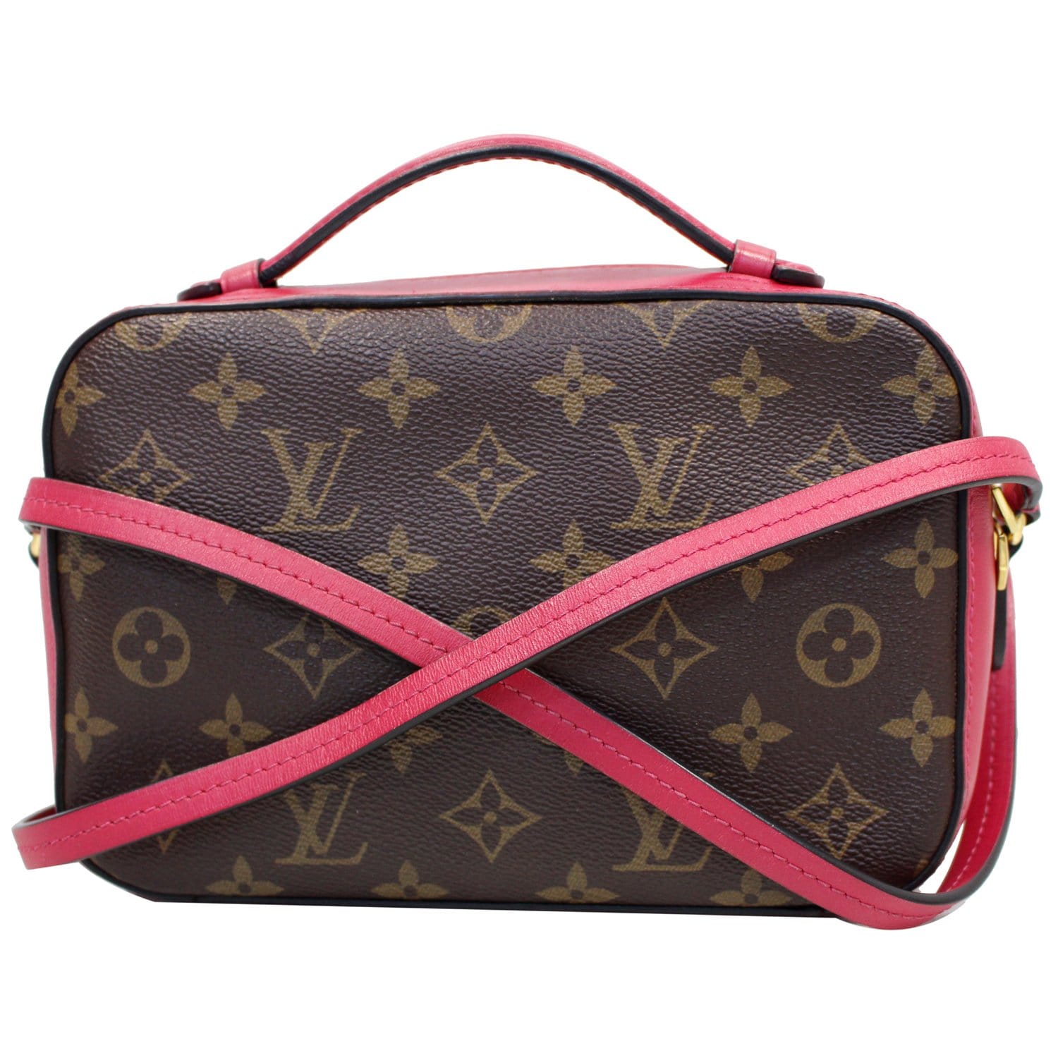 Louis Vuitton Cherry Monogram Canvas Saintonge Crossbody Bag Louis