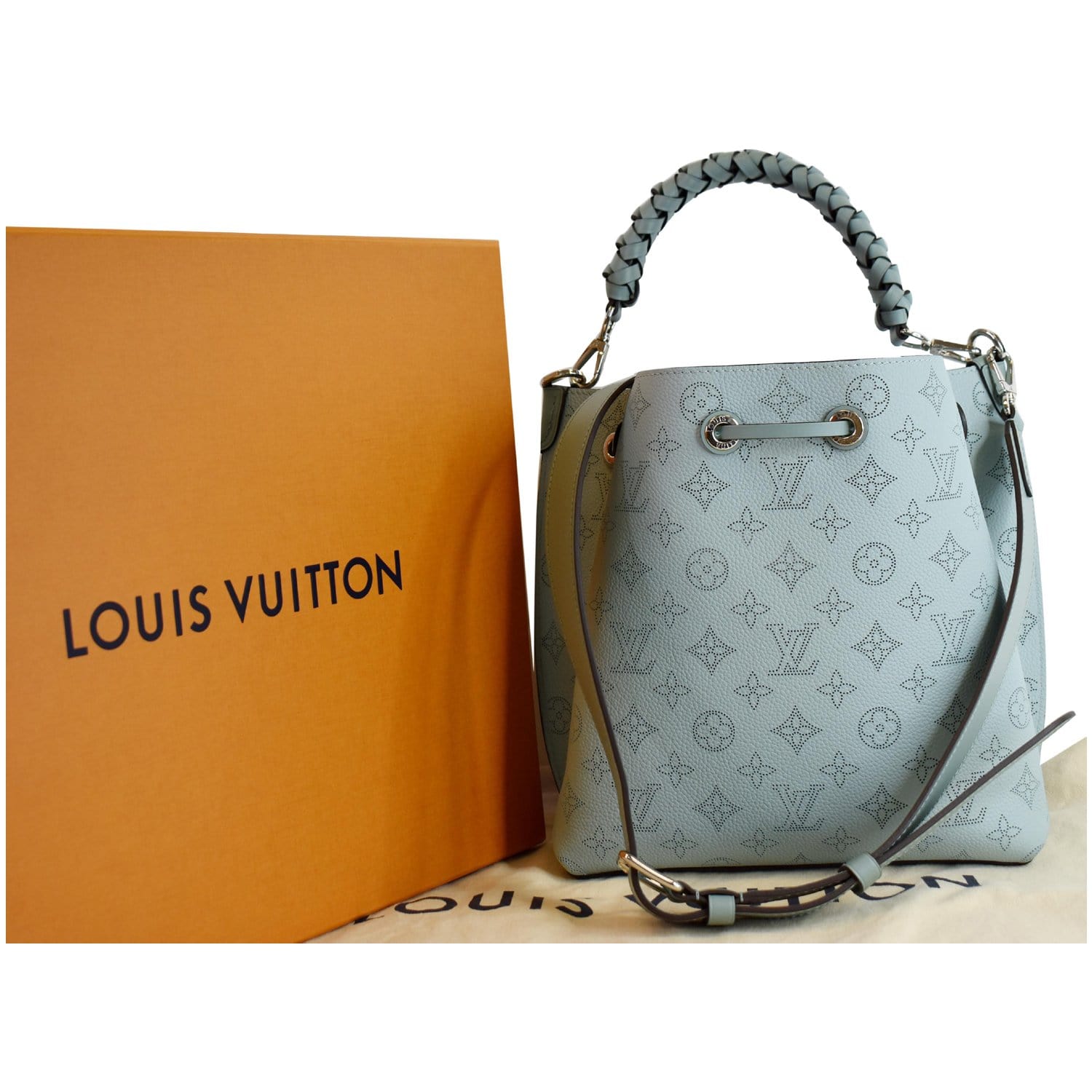 Louis Vuitton Muria Mahina Perforated Leather Shoulder Bag