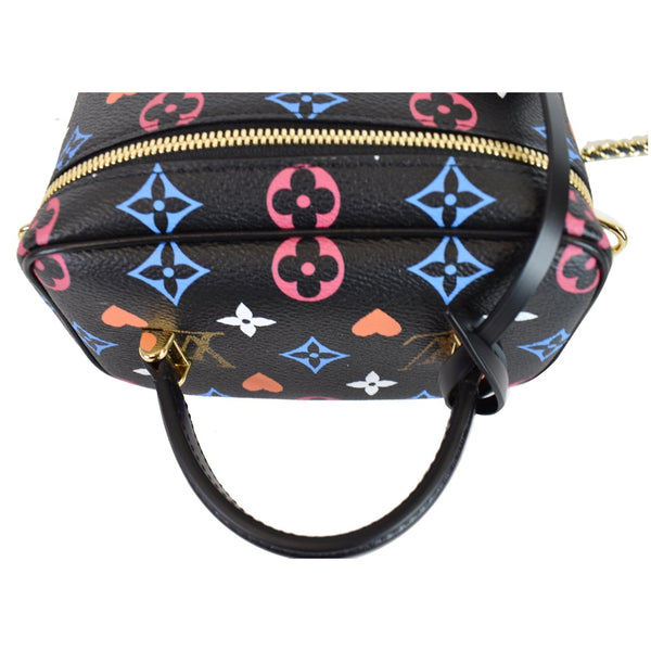 LOUIS VUITTON Game On Vanity PM Monogram Canvas Crossbody Bag Black