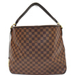 LOUIS VUITTON Delightful MM Damier Ebene Hobo Bag Brown