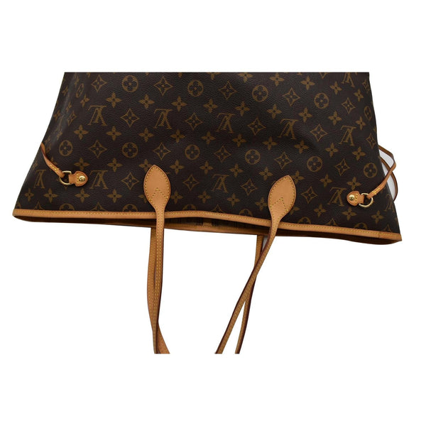 LOUIS VUITTON Neverfull GM Monogram Canvas Tote Bag Brown