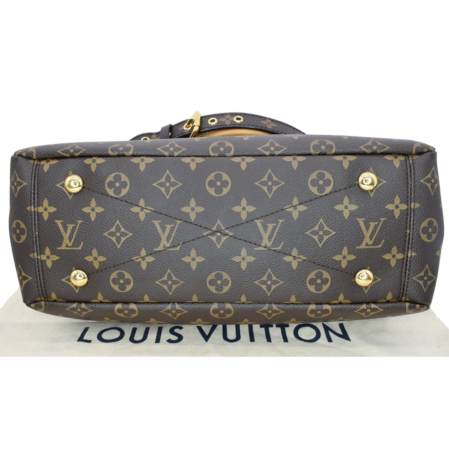 Brown Louis Vuitton Monogram Pallas MM Satchel – Designer Revival