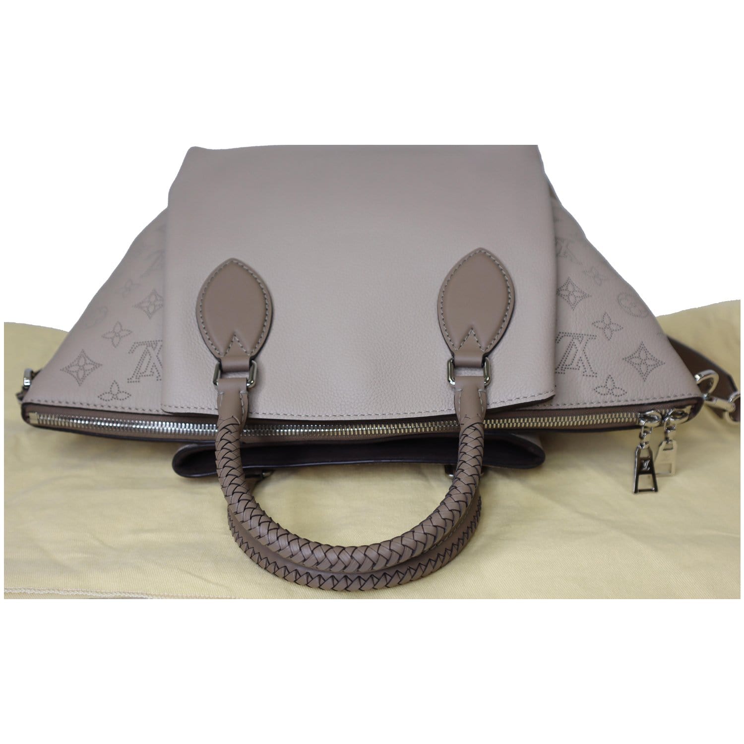 Louis Vuitton Haumea Mahina Calfskin Leather Bag