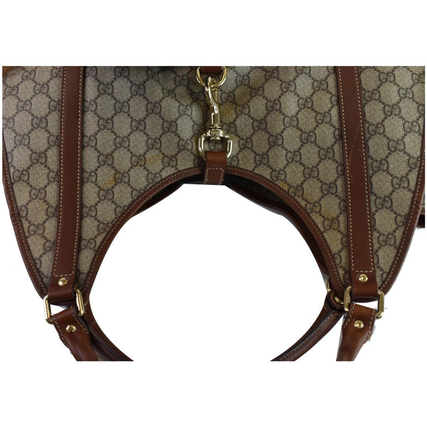 GUCCI Joy Large GG Monogram Shoulder Bag Brown 203493