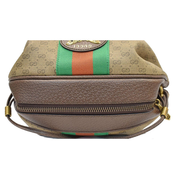 Gucci New Candy Butterfly Mini GG Monogram Web Bag - top zip bag