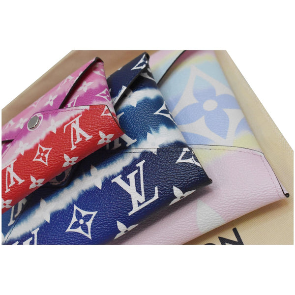 LV Summer Kirigami Pochette Set for Women Pastel/Blue/Red | DDH
