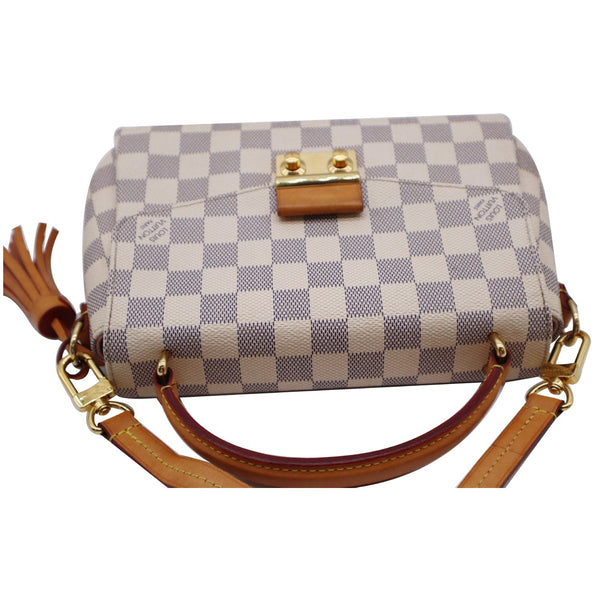 Louis Vuitton Croisette Damier Azur Satchel Crossbody Bag