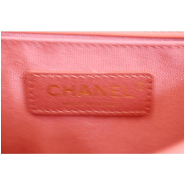 CHANEL Quilted Flap Calfskin Leather Chain Belt Waist Bag Red