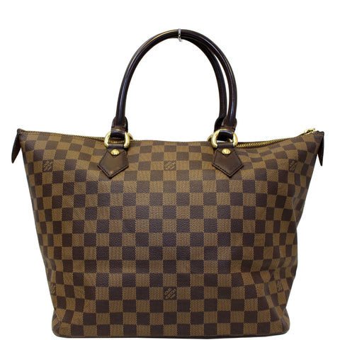 LOUIS VUITTON Saleya MM Damier Ebene Shoulder Bag