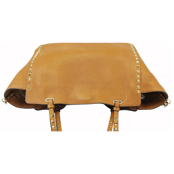 Valentino Tote Shoulder Bag Rockstud Leather - strap