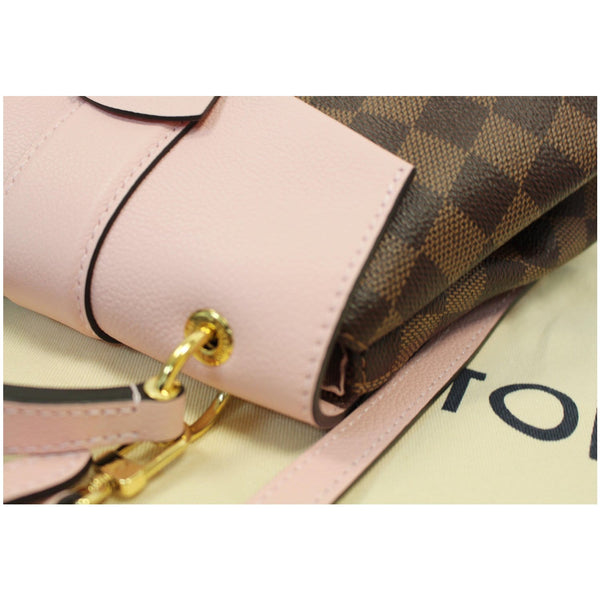 Louis Vuitton Clapton Damier Ebene Backpack Bag top in pink 