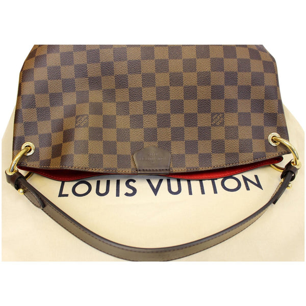 LOUIS VUITTON Graceful PM Dmaier Ebene Shoulder Bag Brown