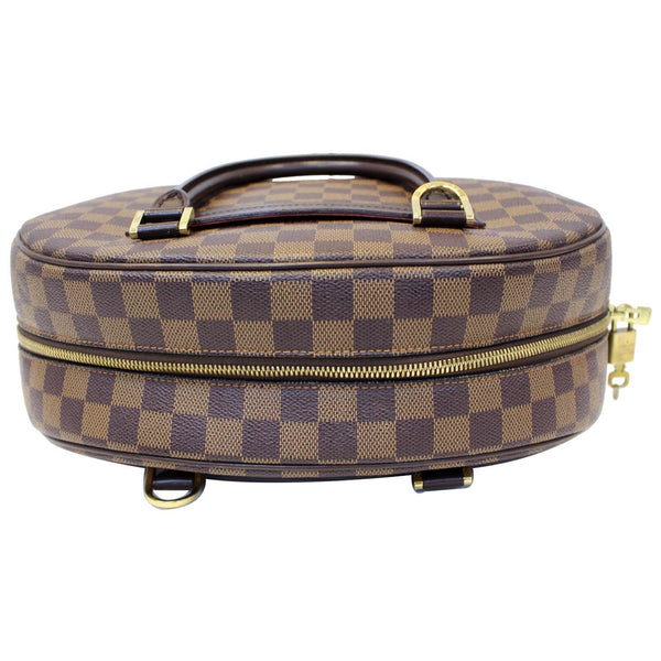Louis Vuitton Nolita - Lv Damier Ebene Satchel Bag Brown - gold zip