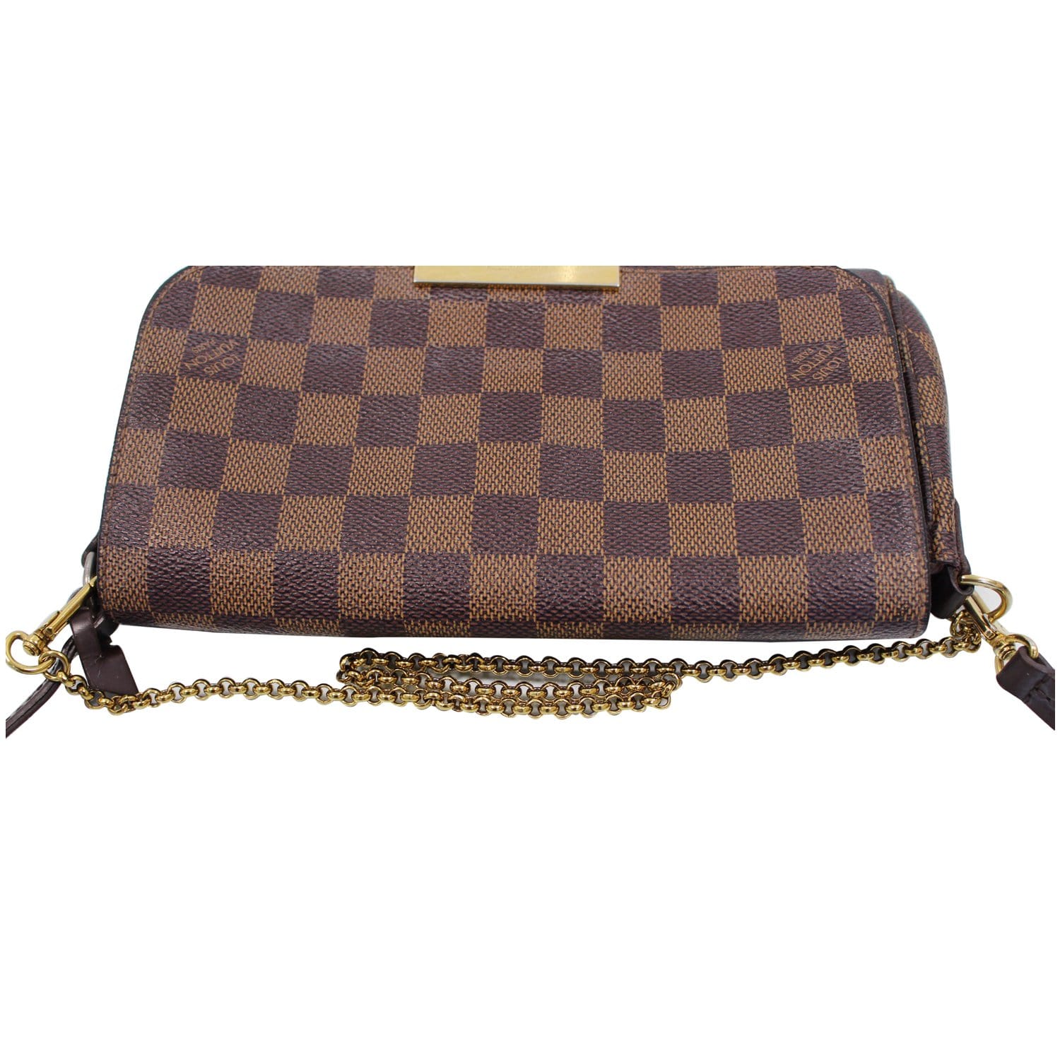 Félicie cloth crossbody bag Louis Vuitton Brown in Cloth - 25092970