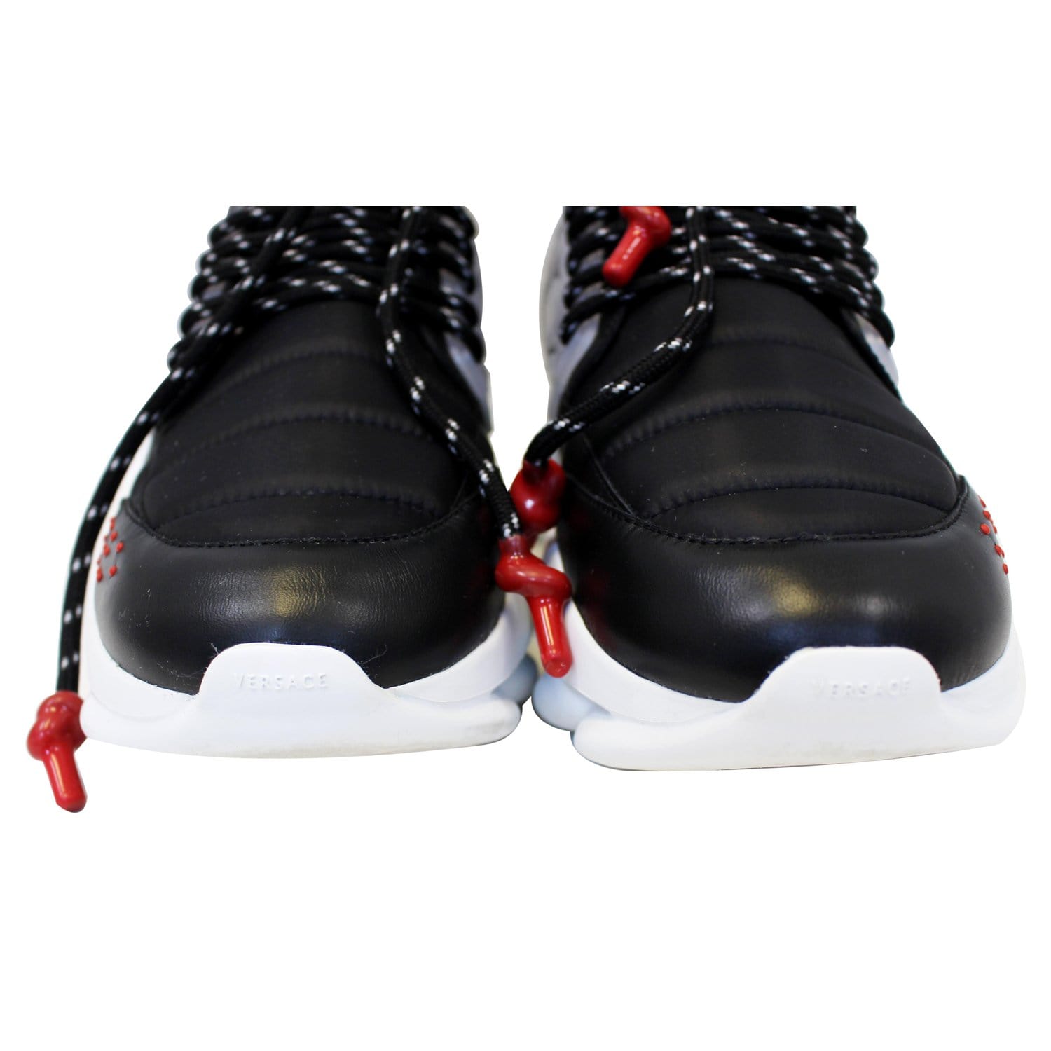 Versace Chain Reaction Sneaker Black & White