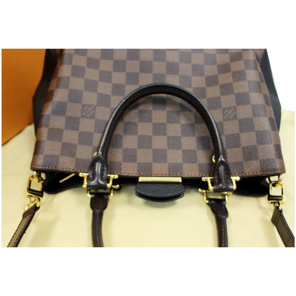 LOUIS VUITTON Brittany Damier Ebene Shoulder Bag Brown
