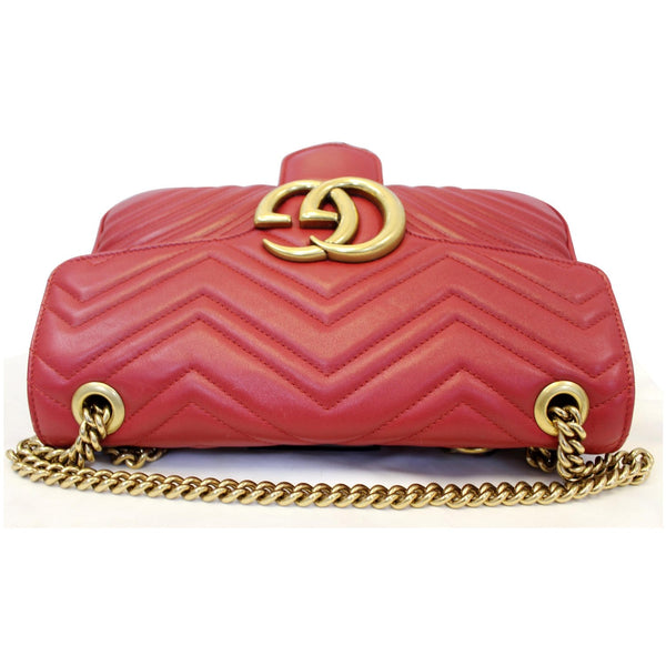 Gucci GG Shoulder Bag Marmont Matelasse Leather - side view