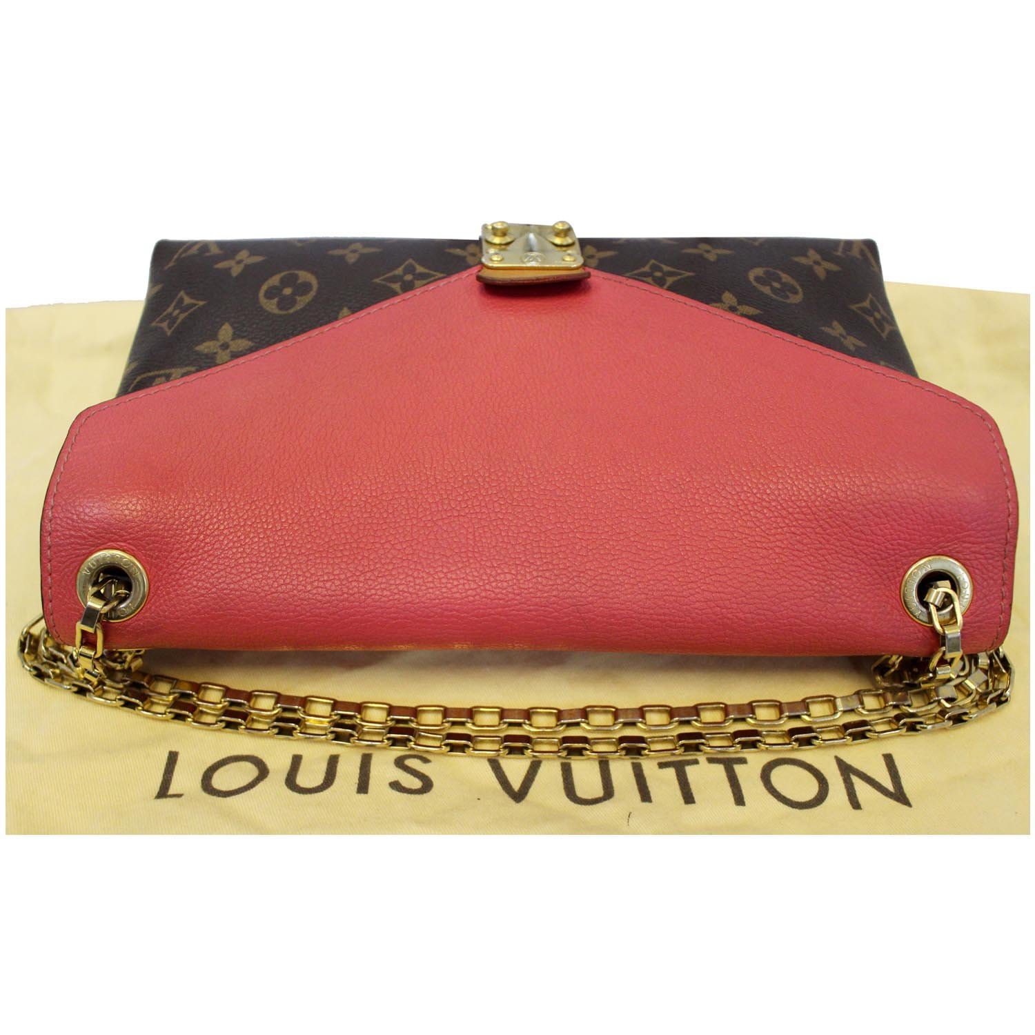 Louis Vuitton M41223 Pallas Chain Shoulder Bag Monogram Canvas