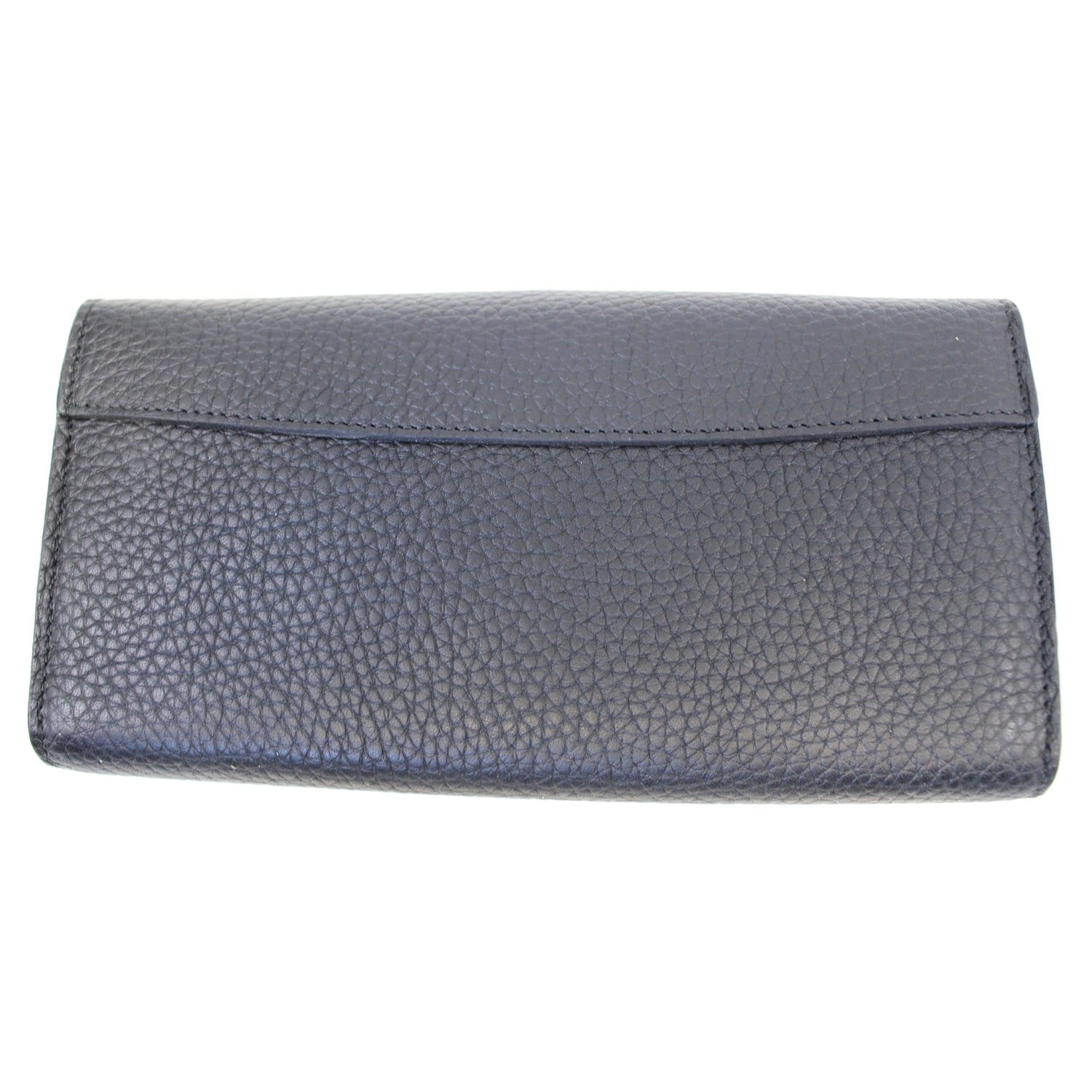 Capucines leather wallet Louis Vuitton Black in Leather - 27978032