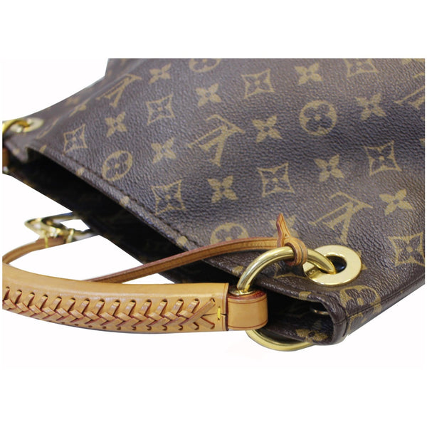 Louis Vuitton Artsy MM Monogram Shoulder Bag - corner view