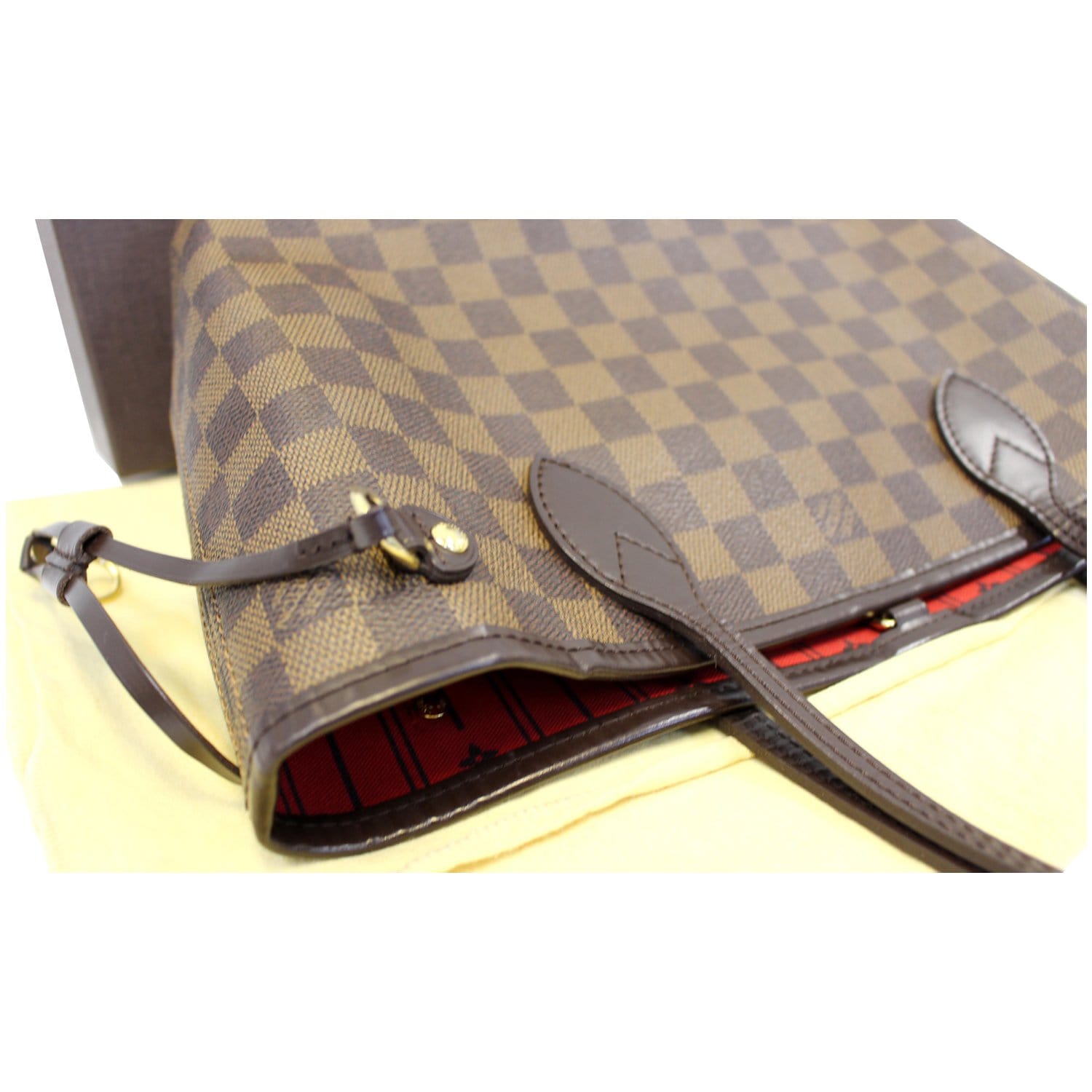 Louis Vuitton Neverfull PM Damier Ebene Shoulder Bag - THE PURSE