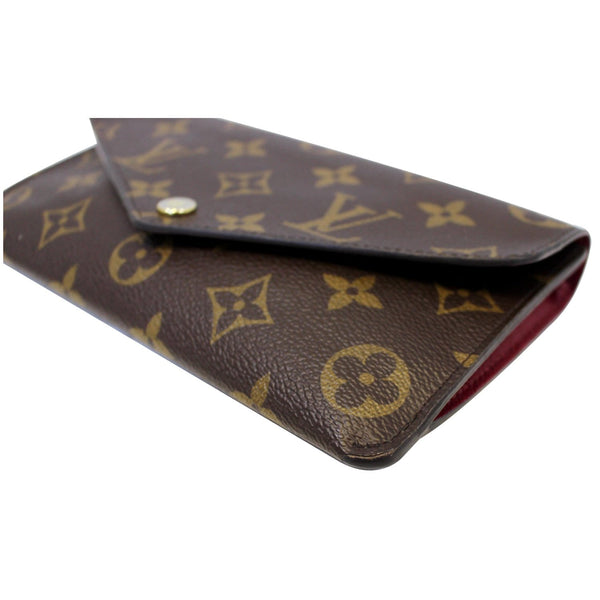 LOUIS VUITTON Jeanne Monogram Canvas Wallet Fuchsia-US