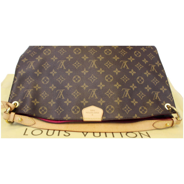 Louis Vuitton Graceful MM - Lv Monogram Shoulder Bag - front view