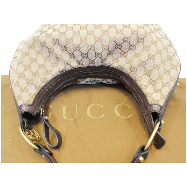 Gucci Interlocking G Medium GG Canvas Hobo Bag in discount
