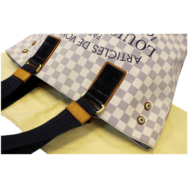 LOUIS VUITTON Cabas PM Damier Azur Beach Shoulder Bag-US