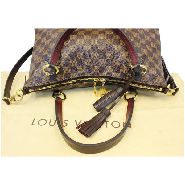 LOUIS VUITTON Lymington Damier Ebene Shoulder Handbag Brown-US